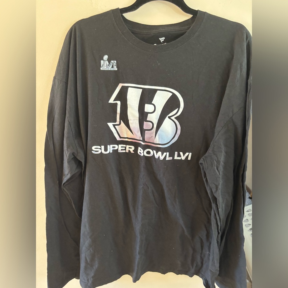 Bengals Super Bowl long sleeve shirt 3XL